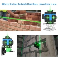 Weytoll multifonctionnel 16 lignes outil de niveau vertical horizontal croix APP télécommande avec fonction d
