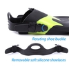 WHALE adulte court Snorkeling Palmes Flippers avec bain talon réglable Sports nautiques