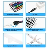 Wi-Fi RGB LED Strip Lights étanche 32.8ft 300 LED avec télécommande IR et contrôleur Wi-Fi Smart APP & commande vocale et minuterie changeant de couleur 5050 lumières LED pour la fête au plafond de la pièce (DC 12V / 6A)