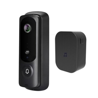 WiFi Caméra vidéo Porte sans fil Caméra HD 1080P 2-Way Audio Vision nocturne Prise en charge de l