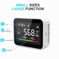 WiFi Détecteur intelligent de CO2 Moniteur portatif de la qualité de l