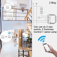 Wifi Intelligent Light Switch DIY Breaker Module APP Télécommande