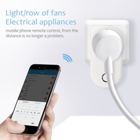 WiFi Intelligent Socket APP Minuterie domestique sans fil 200V 10A Contrôleur d