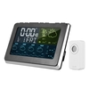 WiFi Smart LCD Station météo APP contrôle numérique intérieur extérieur température humidité moniteur Support Google Home
