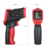 wintact -50 ℃ ～ 850 ℃ Thermomètre infrarouge Thermomètre industriel professionnel Instrument polyvalent