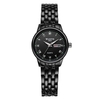 WLISTH Q359 Montre pour couple élégante et élégante pour lui et pour elle Montre-bracelet à quartz Montre classique pour hommes et femmes avec semaine/Date/Lumineux/30M Bracelet en acier inoxydable étanche