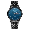 WLISTH Q359 Montre pour couple élégante et élégante pour lui et pour elle Montre-bracelet à quartz Montre classique pour hommes et femmes avec semaine/Date/Lumineux/30M Bracelet en acier inoxydable étanche