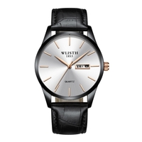 WLISTH S512 Montre à quartz élégante pour hommes d