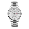 WLISTH S901 Montre de couple classique élégante multifonctionnelle pour lui et pour elle Montre-bracelet à quartz d