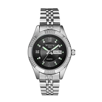 WLISTH S902 Montre de couple classique élégante multifonctionnelle pour lui et pour elle Montre-bracelet à quartz Montre d