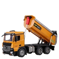 Wltoys 14600 2.4Ghz 1/14 échelle camion à benne basculante RC jouet de véhicule de construction RC avec lumières LED et son de Simulation pour enfants