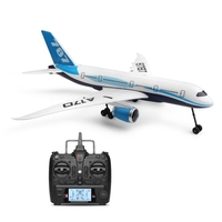 WLtoys A170 2.4GHz RC avion 6 axes gyroscope planeur avion vol jouets 3D/6G système stabilité moteur sans brosse