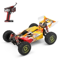 WLtoys XKS 144010 2, 4 GHz Voiture hors route 4 WD Haute vitesse 75km/h 1/14 Voiture de course RTR avec châssis métallique