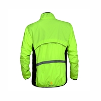 WOLFBIKE cyclisme maillot hommes vélo veste respirante Cycle vêtements longs manches vent manteau vert XXL