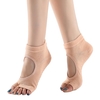 Women Yoga Socks Toe Socks Open Toe Anti-slip Breathable Moisture-wicking Dance Workout Socks