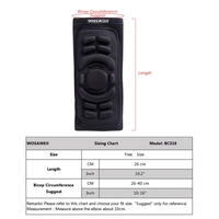 Wosawe élastique Gym Sport Basketball Arm Sleeve Coudières soutien Elbow Guard Protector Sport Sécurité