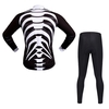 WOSAWE manches longues cyclisme Jersey ensembles Pantalon rembourré 4D respirant Vêtements de sport Vélo de montagne Vêtements de vélo Vêtements de cyclisme