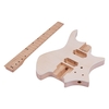 WT-3 Kit de guitare électrique bricolage inachevé corps en tilleul touche en bois d