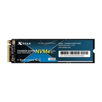 X-Star M.2 NVMe SSD SSD interne Thunder Shark M.2 NVMe SSD NVMe PCIe / technologie 3D NAND / haute vitesse de transmission 128 Go