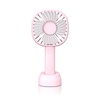 X013 Mini ventilateur portable Batterie de ventilateur de bureau USB portable non incluse Bureau de refroidissement avec base 3 vitesses pour chambre à coucher Voyage à la maison en plein air