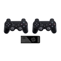 X1 Console de jeu sans fil 2.4G HD Arcade PS1 Home TV Mini console de jeu 64G (paquet standard)