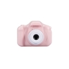 X2 Mini caméra pour enfants 2 pouces HD écran couleur Mini caméra rechargeable rechargeable belle caméra avec carte mémoire de 32 Go rose