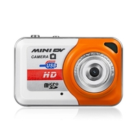 X6 Mini appareil photo numérique portable à haute dénifition Mini DV prend en charge la carte TF de 32 Go avec micro
