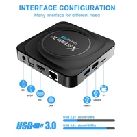 X88 PRO 20 Android 11.0 Smart TV Box RK3566 Quad-core H.265 VP9 8K décodage UHD 4K lecteur multimédia 8 Go + 128 Go