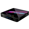 X88 Pro X3 Smart Android 9.0 TV Box S905X3 Cortex-A55 Quad Core 64 bits 4 Go / 64 Go 2.4G et 5G WiFi H.265 VP9 Décodage Miracast HD Media Player