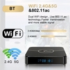 X98 Plus Android 11.0 Smart TV Box Amlogic S905W2 UHD 4K Lecteur multimédia 2.4G/5G WiFi bi-bande BT AV1 VP9 H.265 Décodage Affichage numérique Télécommande