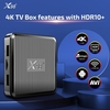 X98Q Android 11.0 Smart TV Box Amlogic S905W2 UHD 4K lecteur multimédia 2.4G/5G WiFi bi-bande AV1 VP9 H.265 télécommande de décodage