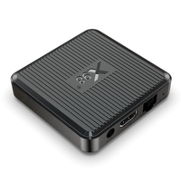 X98Q Android 11.0 Smart TV Box Amlogic S905W2 UHD 4K lecteur multimédia 2.4G/5G WiFi bi-bande AV1 VP9 H.265 télécommande de décodage