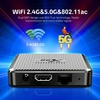 X98Q Android 11.0 Smart TV Box Amlogic S905W2 UHD 4K lecteur multimédia 2.4G/5G WiFi bi-bande AV1 VP9 H.265 télécommande de décodage