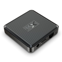 X98Q décodeur ARM Cortex A35 2, 4G/5G wifi avec télécommande par câble 2+16Go