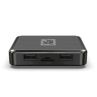 X98Q décodeur Quad Core ARM Cortex A35 2.4G/5G wifi avec télécommande par câble 1+8Go