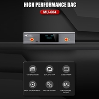 XDuoo MU-604 haute Performance DAC numérique Audio décodage préampli décodeur ES9018K2M * 2 USB DAC puce optique Coaxiale entrée Audio