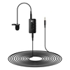 XFAN PRO Micro-cravate omnidirectionnel Micro à condensateur filaire à clipser