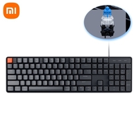 Xiaomi clavier mécanique filaire 104 claviers de joueur de jeu de bureau