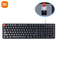 Xiaomi clavier mécanique filaire 104 claviers de joueur de jeu de bureau