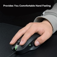 xiaomi MIIIW 700G RVB Coloré Souris De Jeu Filaire 6 Boutons 7200DPI Ergonomique Gamer Souris PC