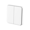 Xiaomi Mijia interrupteur mural interrupteur mural simple et double ouvert BT Support de commande à distance Commande vocale lampe intelligente intelligente pour Xiaomi Smart Home (DHKG01ZM)