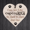 Xmas Wooden Crafts Copeaux de bois en forme de coeur