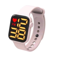 XR4563 Montre-Bracelet Multifonctionnelle LED-Électronique Femme Homme