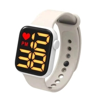 XR4563 Montre-Bracelet Multifonctionnelle LED-Électronique Femme Homme