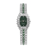 XR4587 cristal brillant femmes élégantes montre-bracelet minimaliste élégant montre décontractée analogique bracelet à quartz brillant dame robe montre avec bracelet en alliage