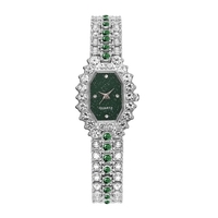XR4587 cristal brillant femmes élégantes montre-bracelet minimaliste élégant montre décontractée analogique bracelet à quartz brillant dame robe montre avec bracelet en alliage