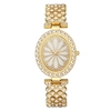 XR4603 Luxueux Bling Plein-Cristal Décoré Femmes Montre-Bracelet Élégante Dame Robe Montre Beau Bracelet À Quartz Analogique avec Bracelet En Alliage