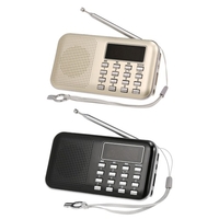 Y-896 Mini radio FM numérique haut-parleur stéréo portable 3W Lecteur audio MP3