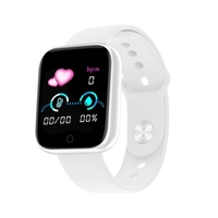 Y68 Bracelet de sport intelligent à écran tactile unique IPS 1, 44 pouces