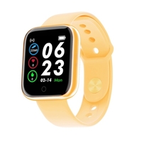 Y68 Bracelet de sport intelligent à écran tactile unique IPS 1, 44 pouces